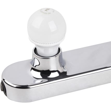 ONLI - Væglampe HOLLYWOOD 5xE14/6W/230V skinnende krom