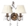 ONLI - Væglampe KAREN 2xE14/6W/230V bronze
