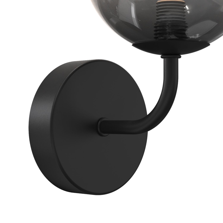 ONLI - Væglampe PALOMA 1xG9/10W/230V sort/røget
