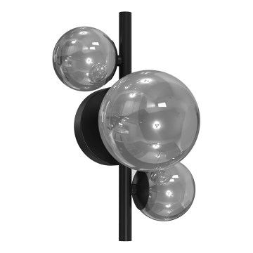 ONLI - Væglampe PALOMA 3xG9/10W/230V sort/røget