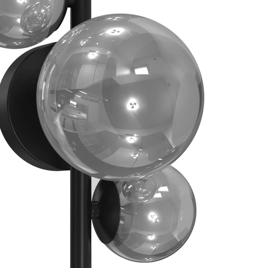 ONLI - Væglampe PALOMA 3xG9/10W/230V sort/røget
