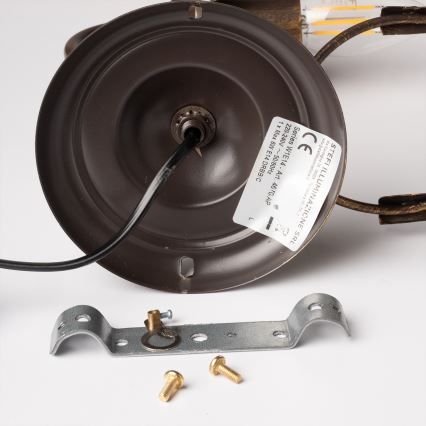 ONLI - Væglampe TERESA 1xE14/6W/230V bronze