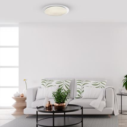 LED Dæmpbart loftlys ONTARIO LED/48W/230V 3000-6000K + fjernbetjening