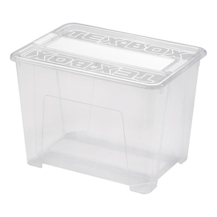 Opbevaringsboks TEX BOX 21 l transparent
