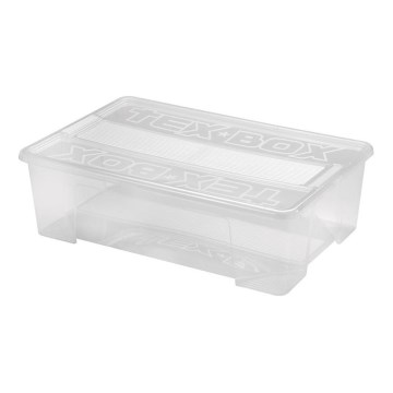Opbevaringsboks TEX BOX 28 l transparent