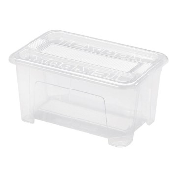Opbevaringsboks TEX BOX 4,5 l transparent