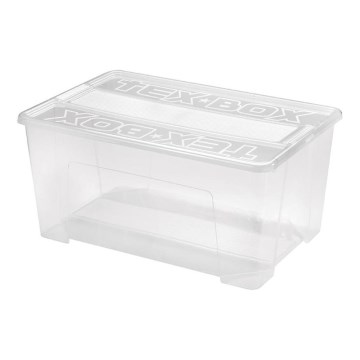 Opbevaringsboks TEX BOX 48 l transparent