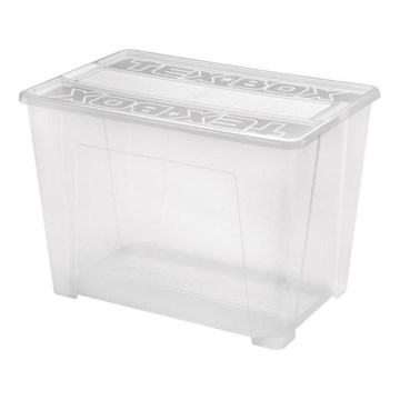 Opbevaringsboks TEX BOX 70 l transparent