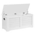 Opbevaringskiste TOVIAN 100x46x40 cm hvid