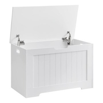 Opbevaringskiste TOVIAN, hvid