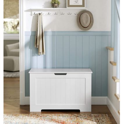 Opbevaringskiste TOVIAN, hvid