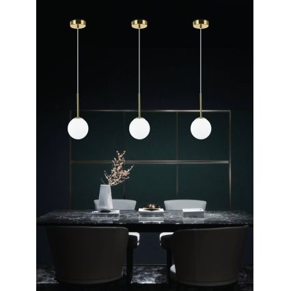 Open Design OR80087 - BAO badeværelsespendel på kabel 1xG9/8W/230V IP44, guld