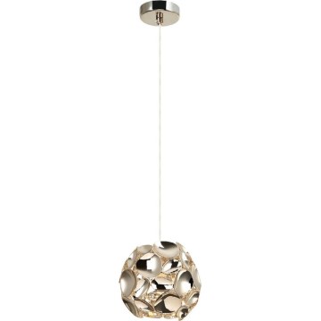 Open Design OR80193 - Pendel på ledning CARERA 1xG9/7W/230V Ø 15 cm rosaguld