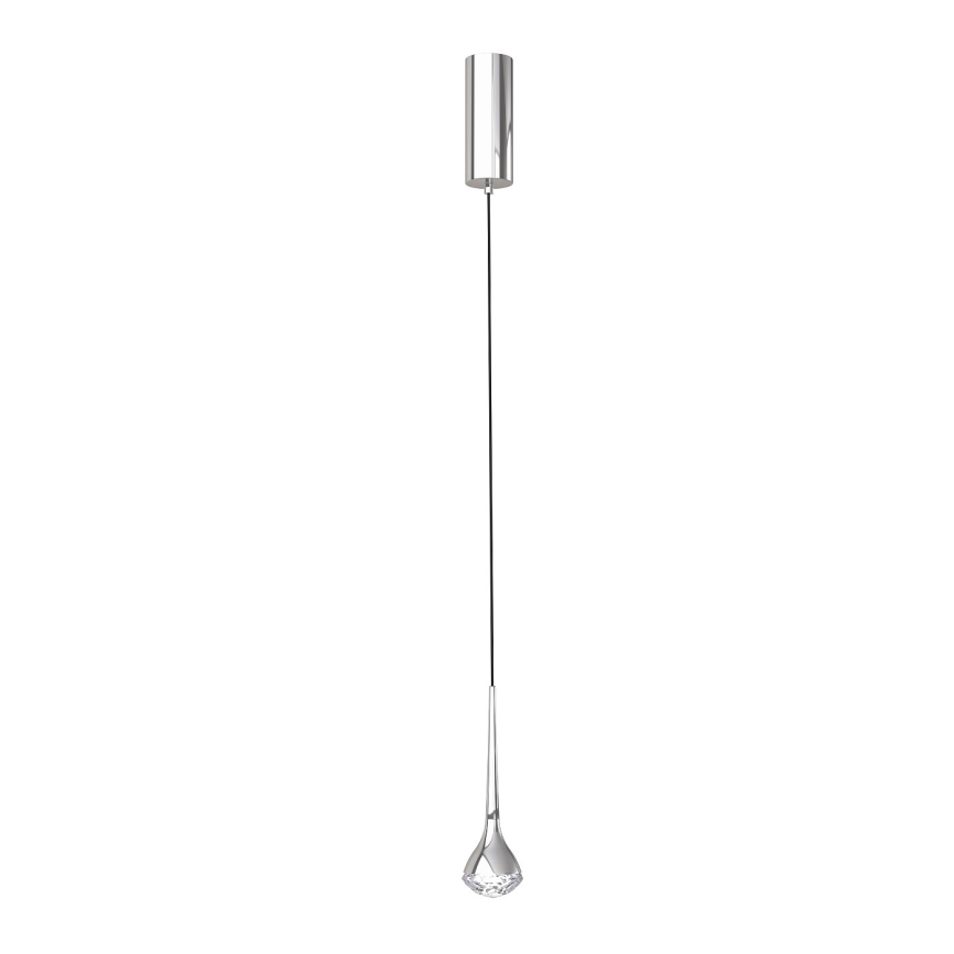 Open Design OR80322 - CRIMA LED-pendel på wire, 7W/230V, blank krom