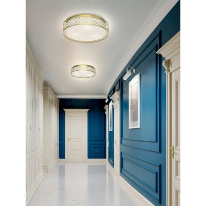 Open Design OR81015 - CAVALLI loftlampe 3xE27/15W/230V, Ø 52 cm, messing