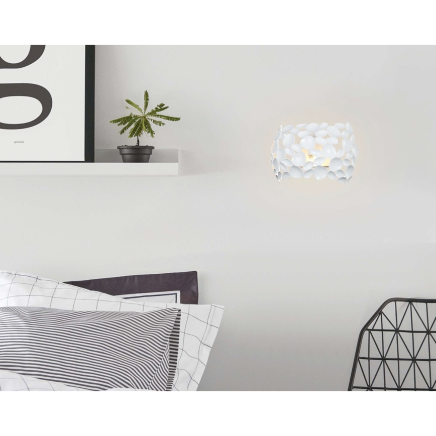 Open Design OR81466 - Væglampe CARERA 1xG9/7W/230V hvid