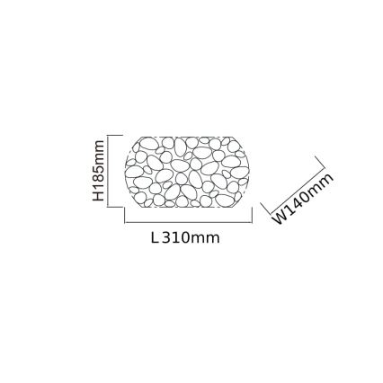 Open Design OR81480 - Væglampe CARERA 1xG9/7W/230V rosaguld