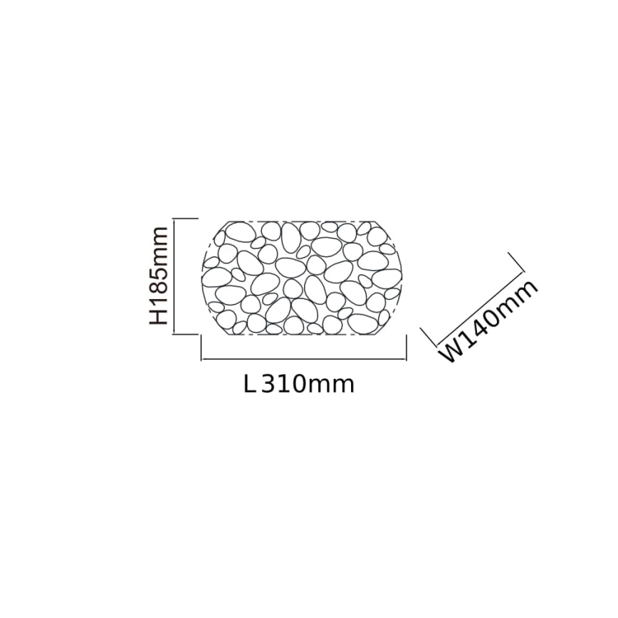 Open Design OR81480 - Væglampe CARERA 1xG9/7W/230V rosaguld