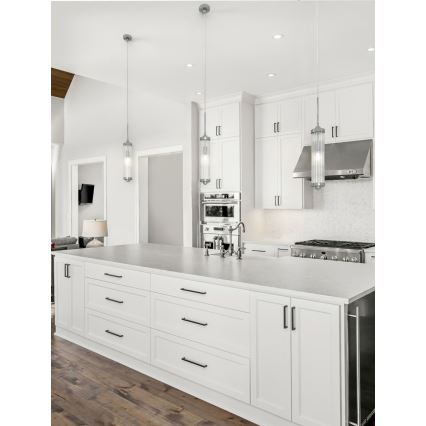 Open Design OR84351 - FIATTO pendel på wire 1xE14/12W/230V, blank krom