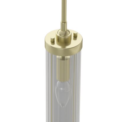 Open Design OR84368 - FIATTO pendel med wireophæng, 1xE14/12W/230V, messing
