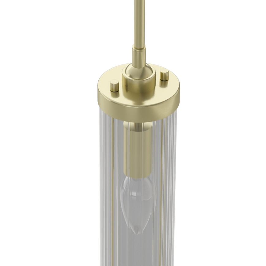 Open Design OR84368 - FIATTO pendel med wireophæng, 1xE14/12W/230V, messing