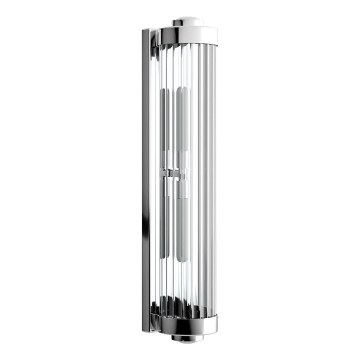 Open Design OR84474 - Badeværelsesvæglampe FUMI 2xG9/8W/230V IP44 blank krom