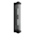 Open Design OR84498 - FUMI væglampe til badeværelset 2xG9/8W/230V IP44 sort