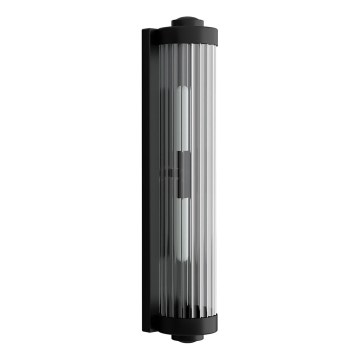 Open Design OR84498 - FUMI væglampe til badeværelset 2xG9/8W/230V IP44 sort