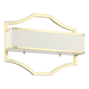 Open Design OR84511 - Væglampe GERDO 2xE14/12W/230V messing/hvid