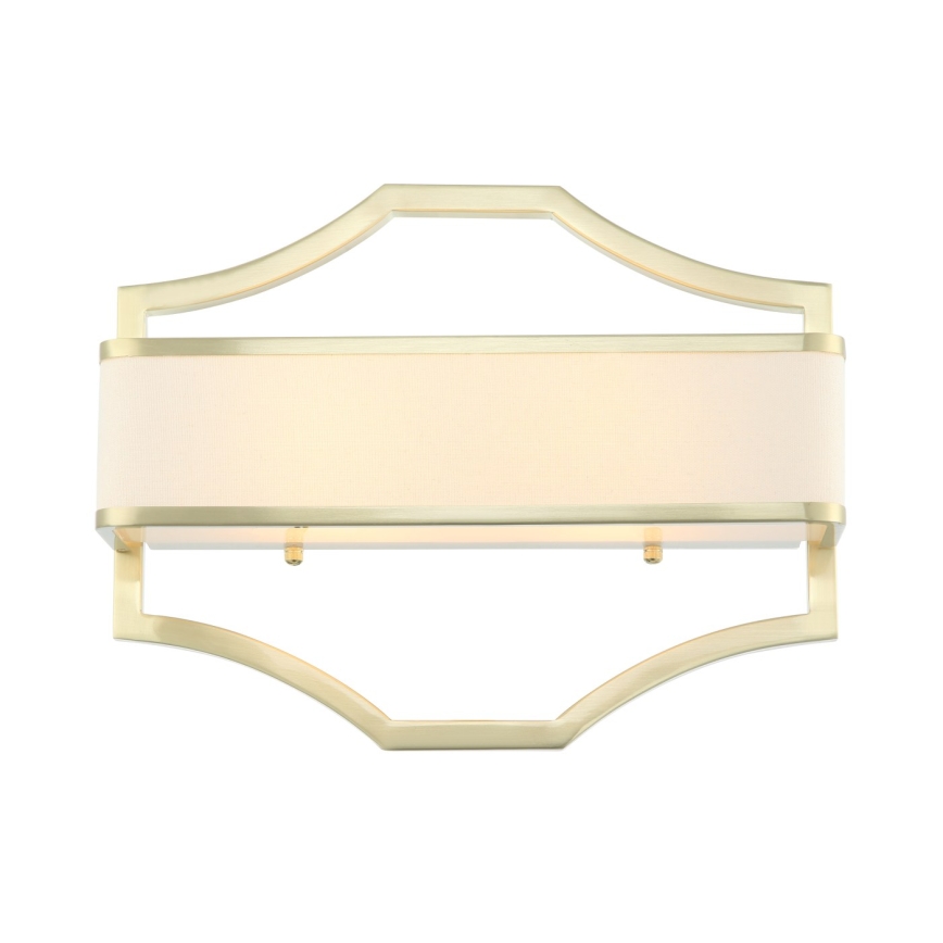 Open Design OR84511 - Væglampe GERDO 2xE14/12W/230V messing/hvid