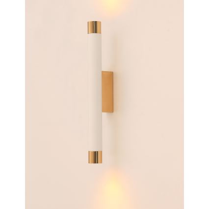 Open Design OR84559 - Væglampe Q 2xG9/3,5W/230V hvid/guld