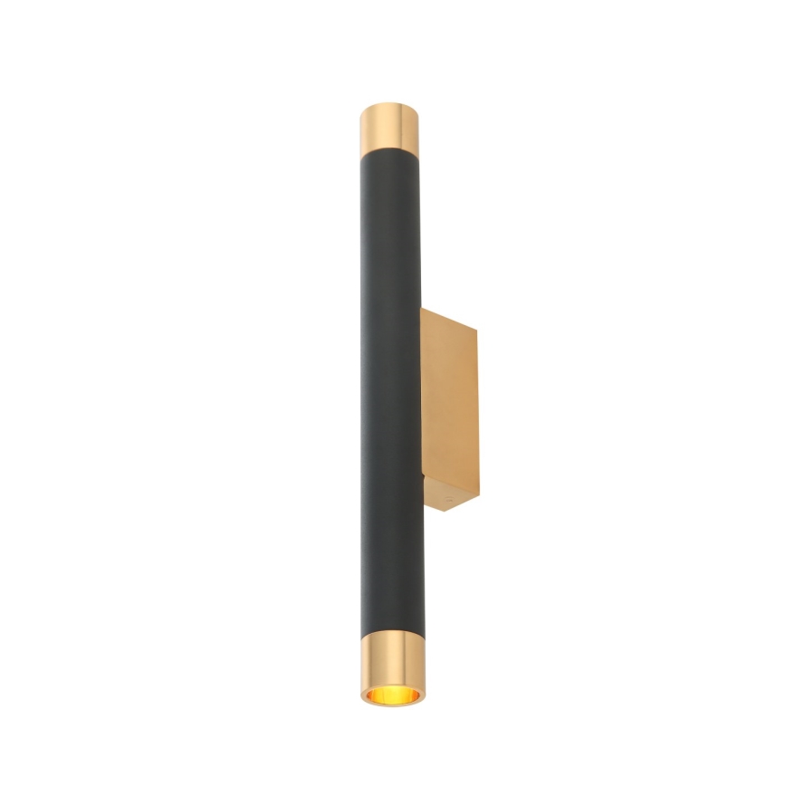 Open Design OR84573 - Væglampe Q 2xG9/3,5W/230V sort/guld