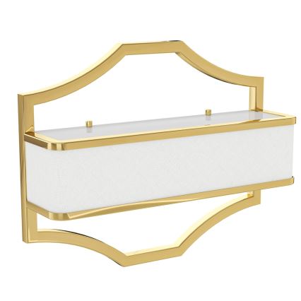 Open Design OR84832 - Væglampe GERDO 2xE14/12W/230V guld/hvid