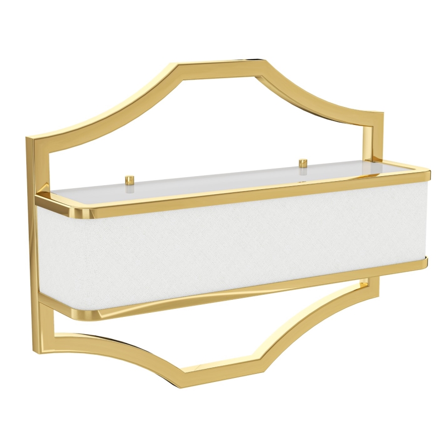 Open Design OR84832 - Væglampe GERDO 2xE14/12W/230V guld/hvid