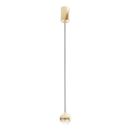 Open Design OR85099 - LED-pendel med wire BOLICINA LED/5W/230V guld