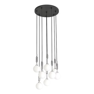 Open Design OR85327 - ERO pendel på kabel 8xG9/8W/230V, poleret krom