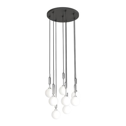 Open Design OR85327 - ERO pendel på kabel 8xG9/8W/230V, poleret krom