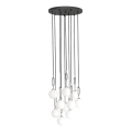 Open Design OR85358 - Pendel på wire ERO 10xG9/8W/230V blank krom