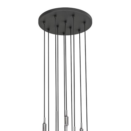 Open Design OR85358 - Pendel på wire ERO 10xG9/8W/230V blank krom
