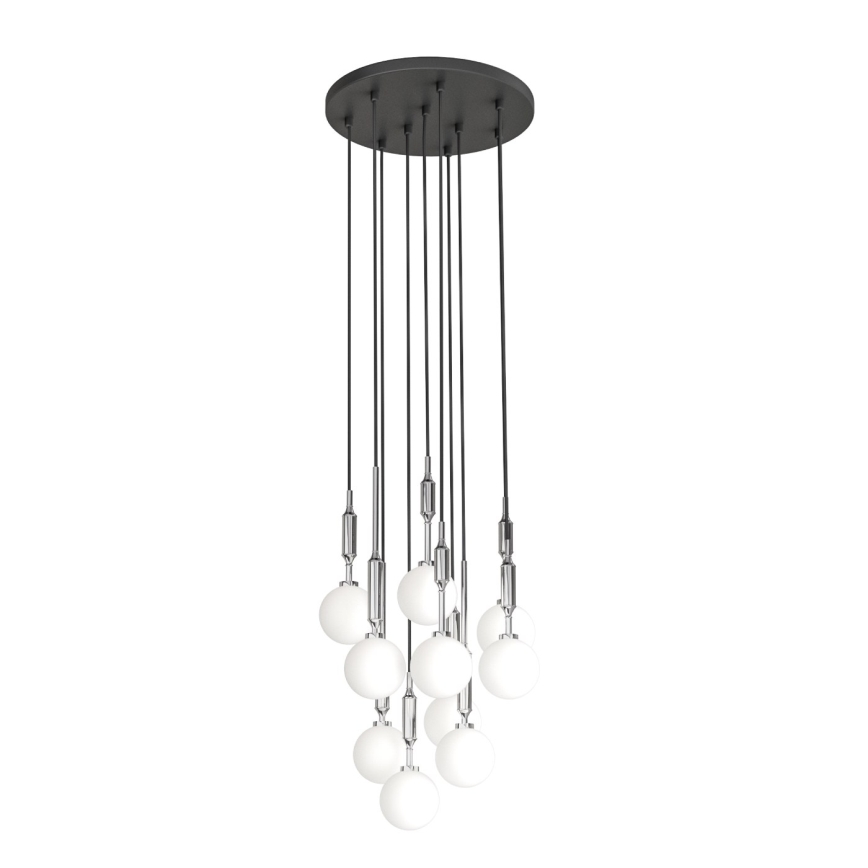 Open Design OR85358 - Pendel på wire ERO 10xG9/8W/230V blank krom
