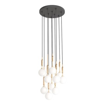 Open Design OR85365 - Pendel på wire ERO 10xG9/8W/230V guldfarvet