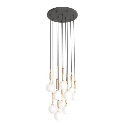 Open Design OR85365 - Pendel på wire ERO 10xG9/8W/230V guldfarvet