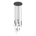 Open Design OR85372 - Pendel på wire ERO 10xG9/8W/230V, sort
