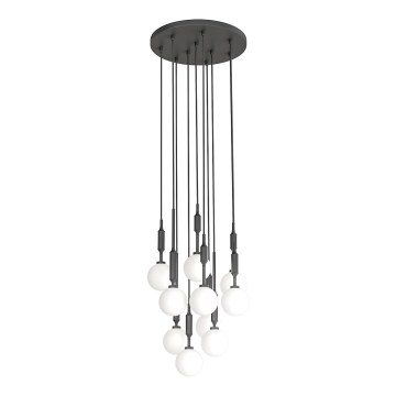 Open Design OR85372 - Pendel på wire ERO 10xG9/8W/230V, sort