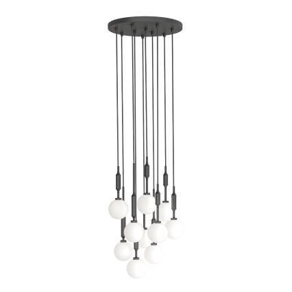 Open Design OR85372 - Pendel på wire ERO 10xG9/8W/230V, sort