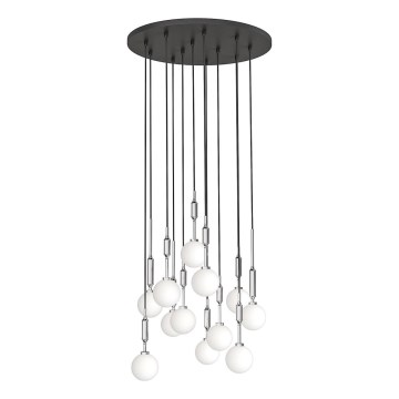 Open Design OR85389 - Kabelophængt lysekrone ERO 12xG9/8W/230V poleret krom
