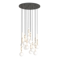 Open Design OR85396 - Lysekrone på wire ERO 12xG9/8W/230V guld
