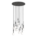 Open Design OR85402 - Lysekrone på wire ERO 12xG9/8W/230V sort