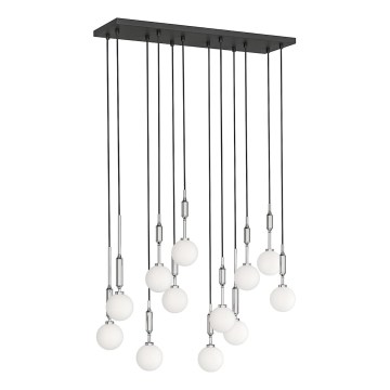 Open Design OR85440 - Pendellampe ophængt i wire ERO 12xG9/8W/230V poleret krom