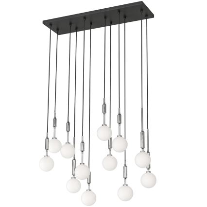 Open Design OR85440 - Pendellampe ophængt i wire ERO 12xG9/8W/230V poleret krom